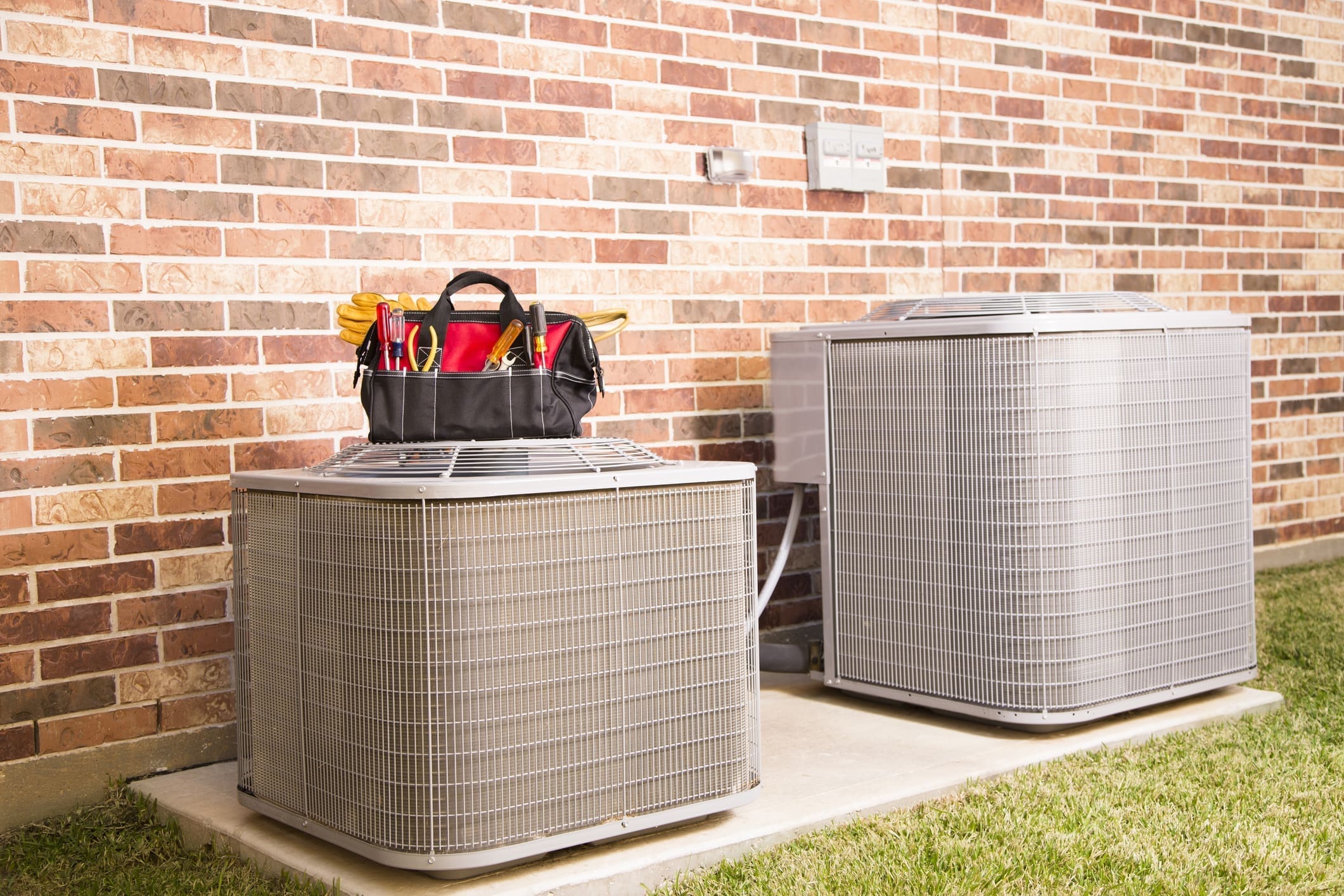 AC Unit with Tool Bag