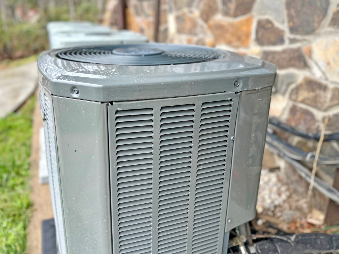 HVAC System Outside the House