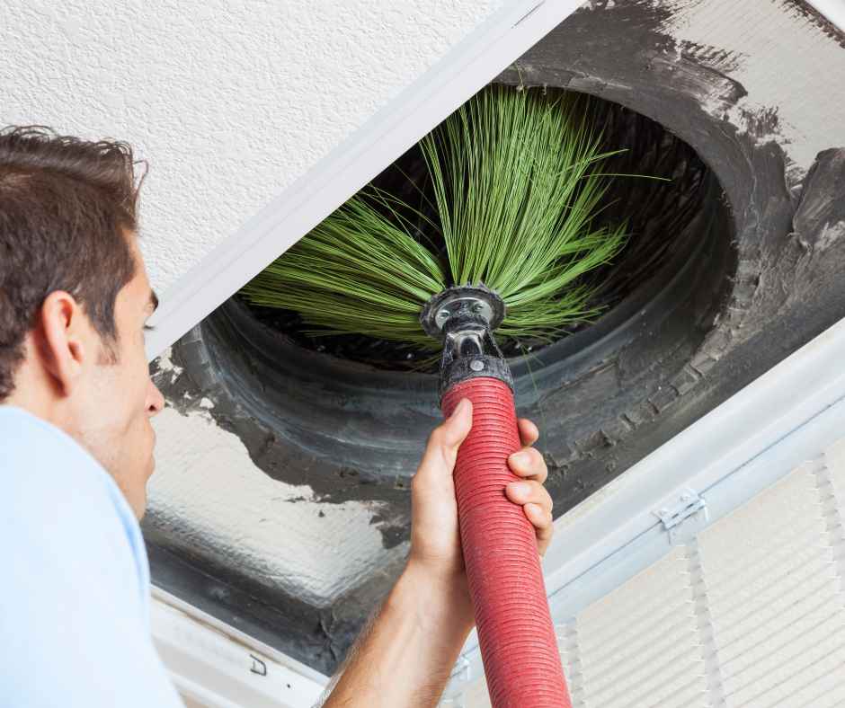 Cleaning air ducts
